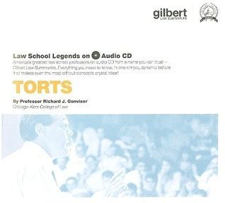 torts law school legends audio series Reader